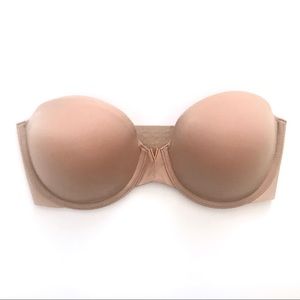 Nude Victoria’s Secret Strapless Bra